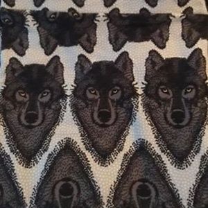 LuLaRoe TC Gray Wolves - Rare!
